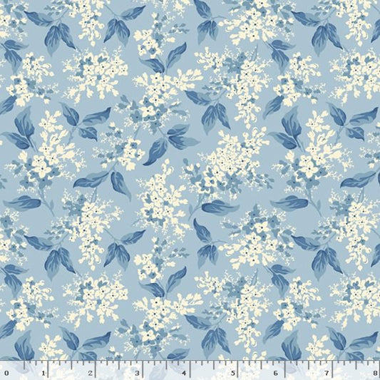 Middleboro Road Lilac Sky Suzi Smith Marcus Fabrics Cotton Fabric MF-R581568D-SKY