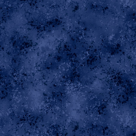 Rapture Midnight Blue Blender Quilting Treasures Cotton Fabric