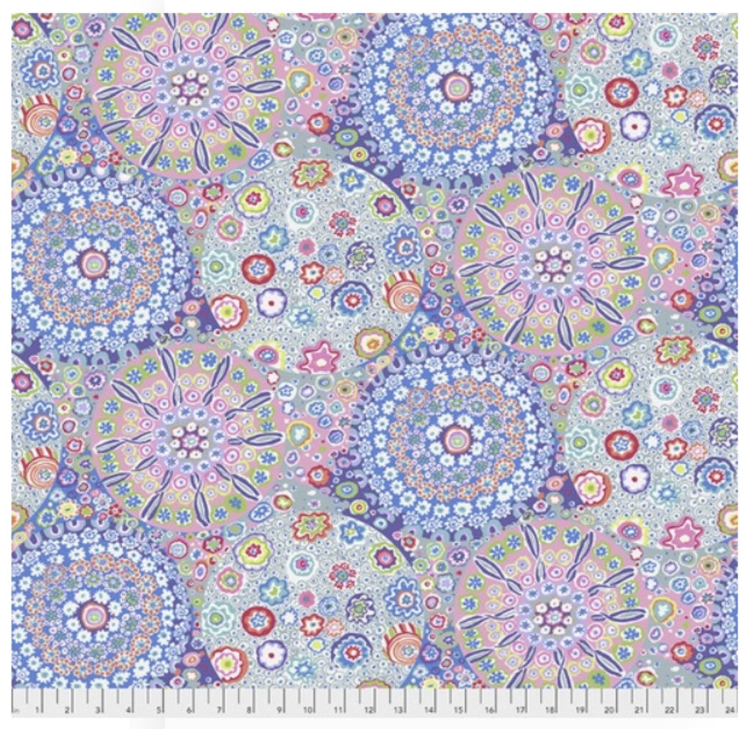 Millefiore Pastel Classic Kaffe Fassett Collective Free Spirit Cotton Fabric FS GP092.PAST