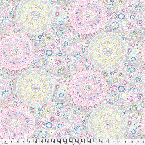 Millefiore Grey Classics Kaffe Fassett Collective Free Spirit Cotton Fabric FS-PWGP092.GREYX