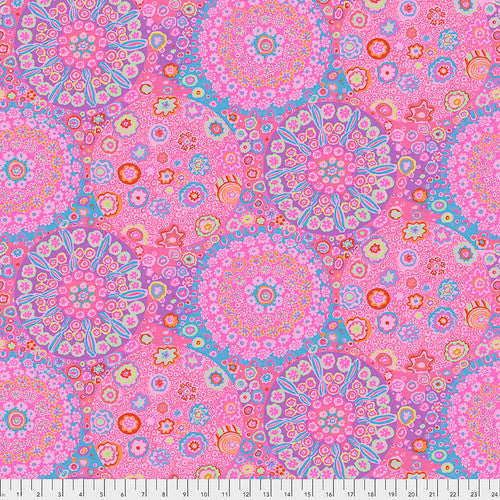 Millefiore Mauve Pink Classics Kaffe Fassett Collective Free Spirit Cotton Fabric FS-PWGP092.MAUVE