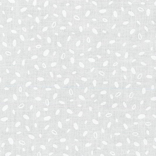 Mini Madness Irregular Blotches White White Robert Kaufman Cotton Fabric RK-SRK-21915-1