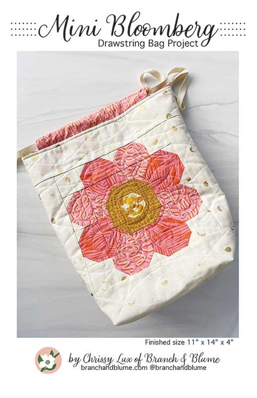 Mini Bloomberg Drawstring Bag Tote Pattern 11