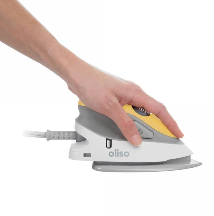 Mini Iron with Trivet Yellow Oliso M2PRO-Y | US Fabric Shop