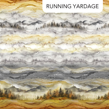 Misty Morning Ombre Gray Multi Deborah Edwards Melanie Samra Northcott Cotton Fabric NC-DP28647-94