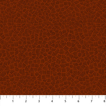 MixMasters Mashup Hatching Pecan Brown Patrick Lose Cotton Fabric