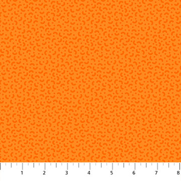 MixMasters Mashup Mac and Peas Orange Patrick Lose Cotton Fabric