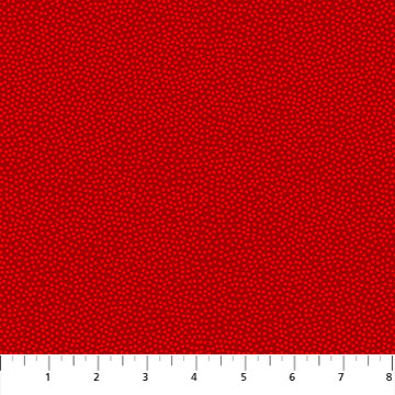 MixMasters Mashup Stipple Holly Berry Red Patrick Lose Cotton Fabric