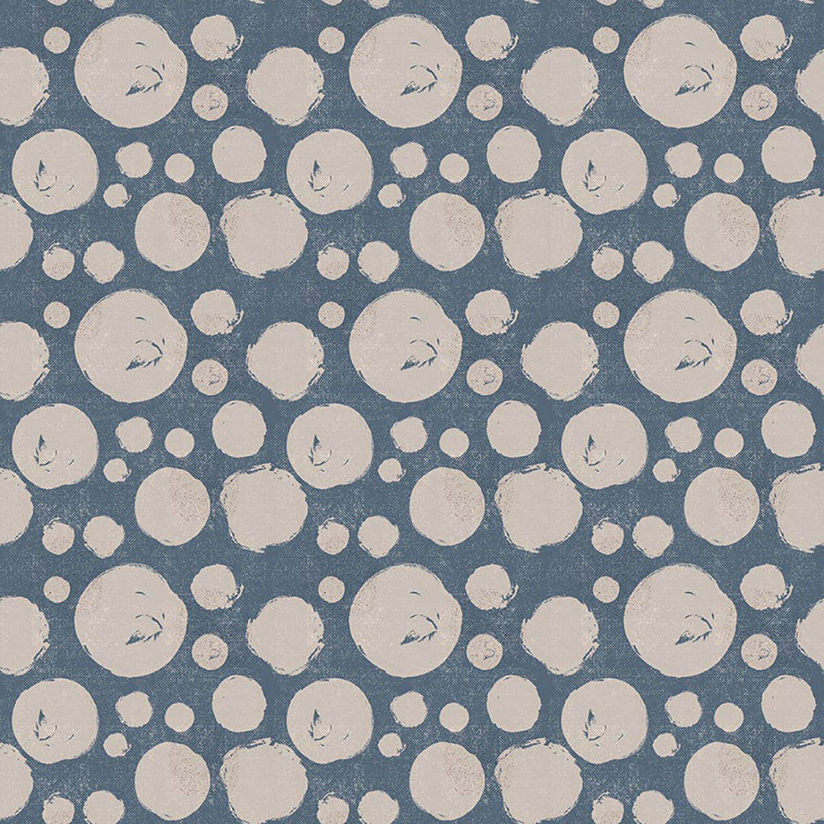 Modern Abstractions Dots Allover Slate Gray Bentpath Studios Blank Quilting Cotton Fabric