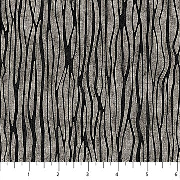 Modern Elements Zebra Black Northcott Cotton Fabric NC-28174-99