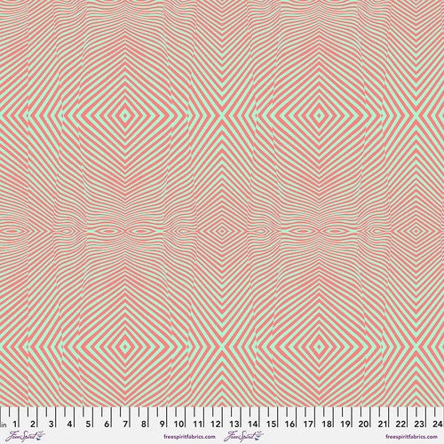 Moon Garden Lazy Stripe Lunar Tula Pink Free Spirit Cotton Fabric FS-PWTP022.LUNAR