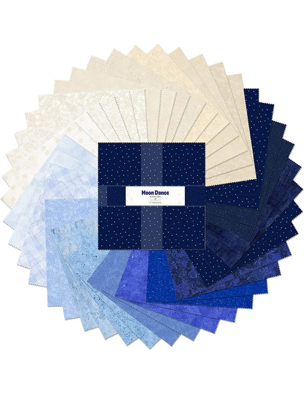 Moon Dance 10" Square Karats Gems Layer Cake 42pcs Wilmington Prints Cotton Fabric WP-512-175-512 | US Fabric Shop
