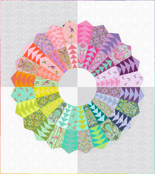 Moonlit Menagerie Quilt Kit Tula Pink Free Spirit FS-KIT2QTTP.MOONLIT