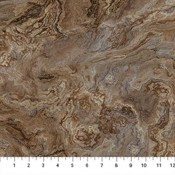 Naturescapes Northwood Marble Brown Deborah Edwards Rosemary Millette Northcott Cotton Fabrics NC-DP29173-36