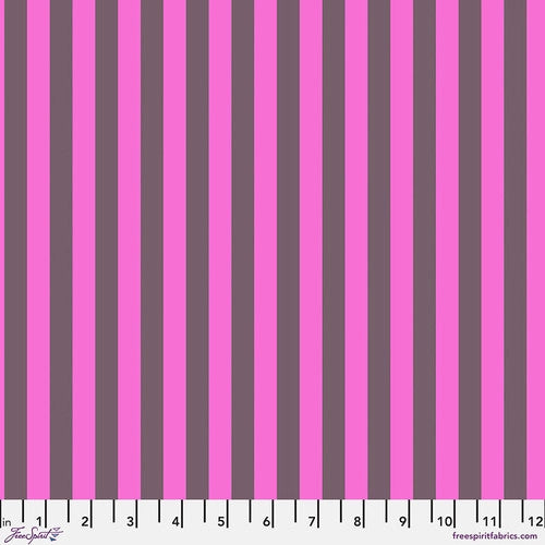Neon True Colors Neon Tent Stripe Mystic Purple Tula Pink Free Spirit Cotton Fabric FS-PWTP069.MYSTIC