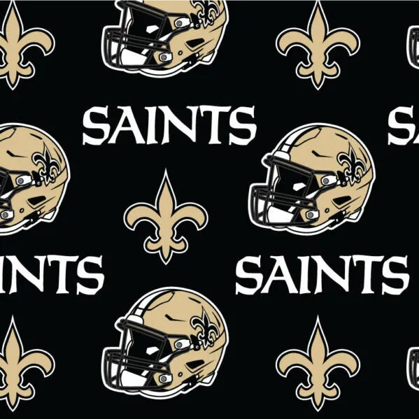 New Orleans Saints NFL Football Logo Fabric Traditions Cotton Fabric NFL-70655DN
