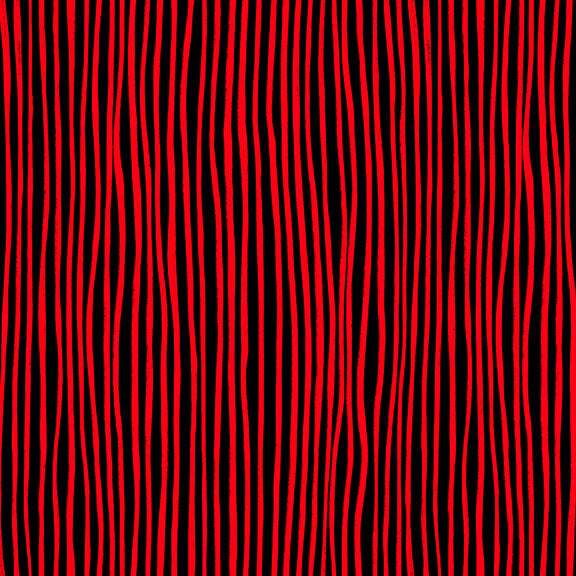 Nitty Gritties Sketch Stripe Red Urban Essence Blank Quilting Cotton Fabric