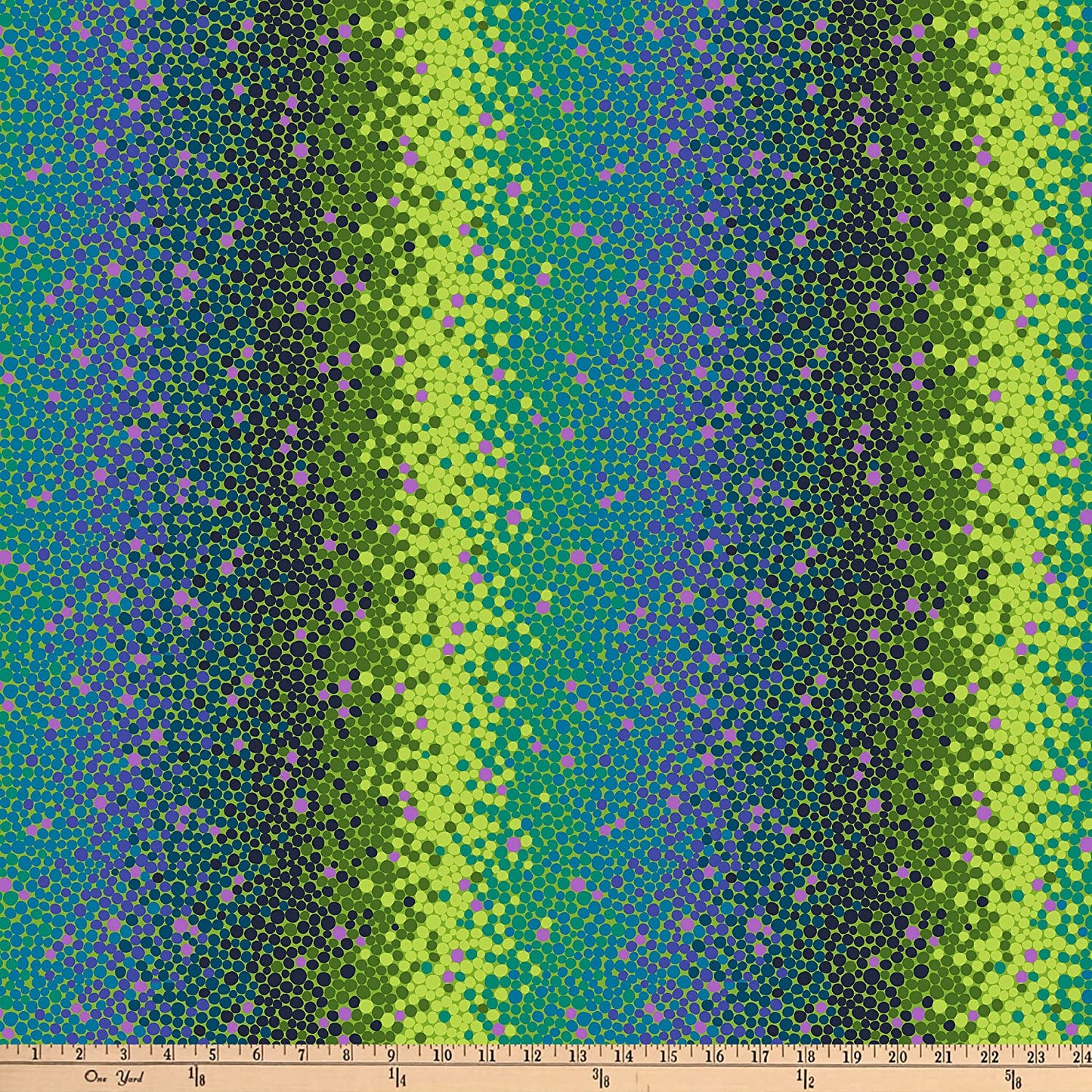 Noble Menagerie Ombre Dots Peridot Jade Studio E Cotton Fabric