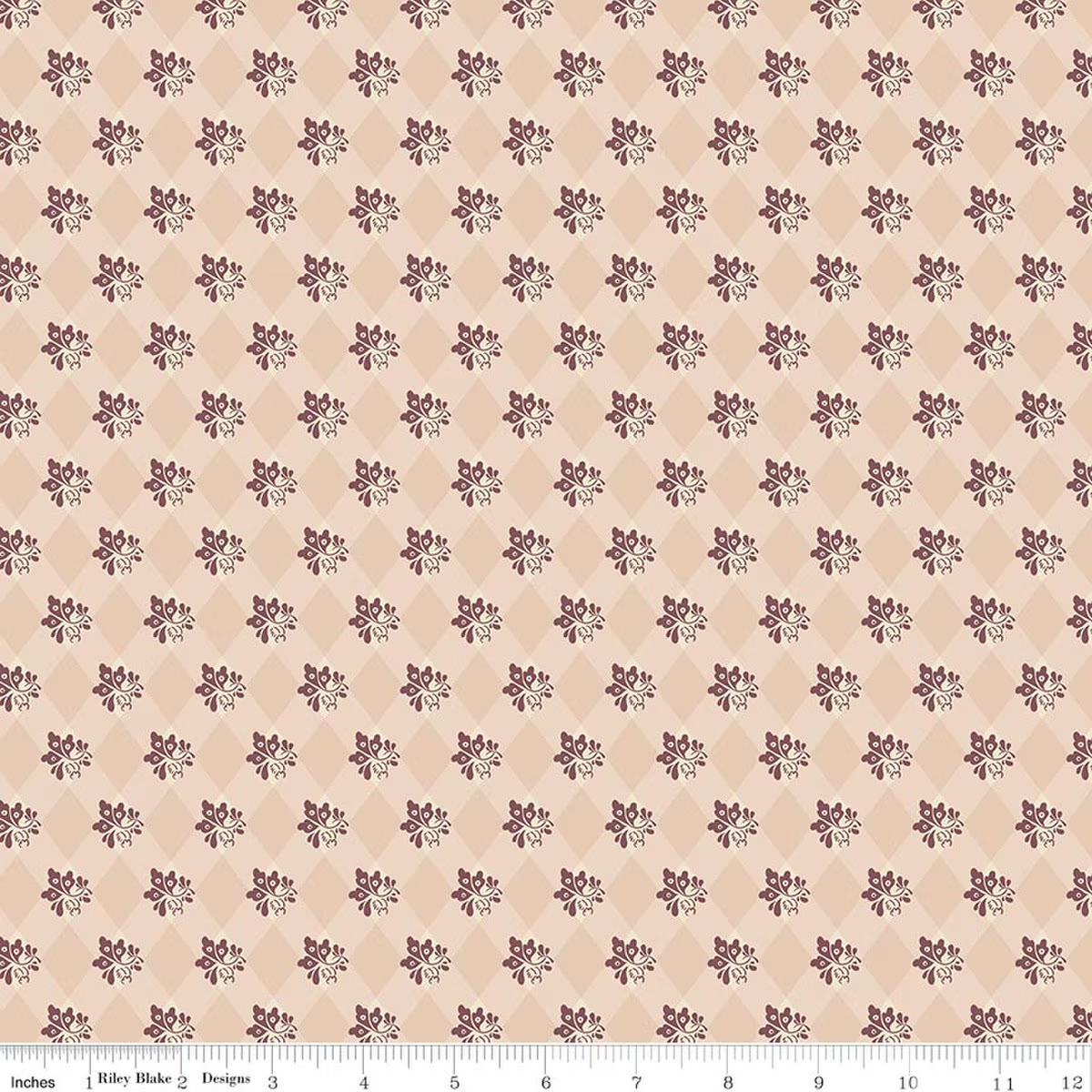 Northanger Abbey Vine James Tan Jane Austen's House Riley Blake Designs Cotton Fabric RB-C17893-JAMES
