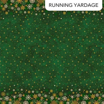 O' Christmas Tree Shimmer Ombre Green Multi Deborah Edwards Northcott Fabrics Cotton Fabric NC-28956M-74 | US Fabric Shop