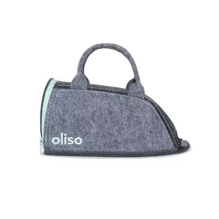 Oliso Carry Bag for Project Irons 4"x4"x7" Aqua Blue Ehsan Alipour Oliso Inc. Polyester Felt Fabric OL-30004006 | US Fabric Shop
