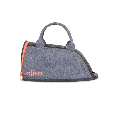Oliso Carry Bag for Project Irons 4"x4"x7" Coral Pink Ehsan Alipour Oliso Inc. Polyester Felt Fabric OL-30004005 | US Fabric Shop