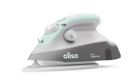 Oliso M3Pro Project Iron with Trivet Aqua Compact Steam Iron 7.9"x4.4"x4.1" Oliso Inc. OL-M3PRO-AQUA