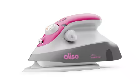 Oliso M3Pro Project Iron with Trivet Raspberry Compact Steam Iron 7.9"x4.4"x4.1" Oliso Inc. OL-M3PRO-RAS