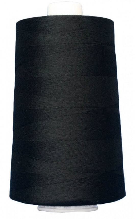 Omni Polyester Thread 40wt 6000yd Black Quilting Thread Cone Superior Threads