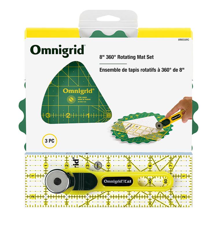 Omnigrid 360 Rotating Mat Set 8" Dritz DRITZ-8RM258RC