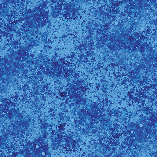 On Dragonfly Wings Spatter Texture Blue Ann Lauer Benartex Cotton Fabric BE-16405P-55