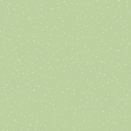 One Snowy Day Snow Green Hannah Dale Maywood Studio Cotton Fabric MS-MASD10379-G