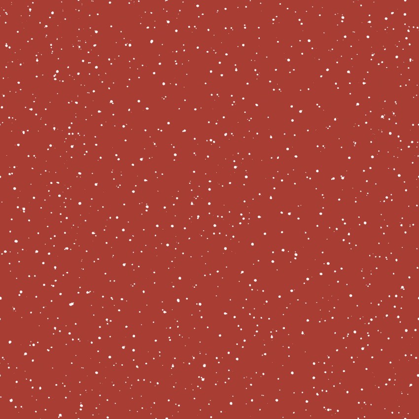 One Snowy Day Snow Red Hannah Dale Maywood Studio Cotton Fabric