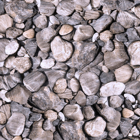 Open Air Rocks Gray Dan Morris Quilting Treasures Cotton Fabric
