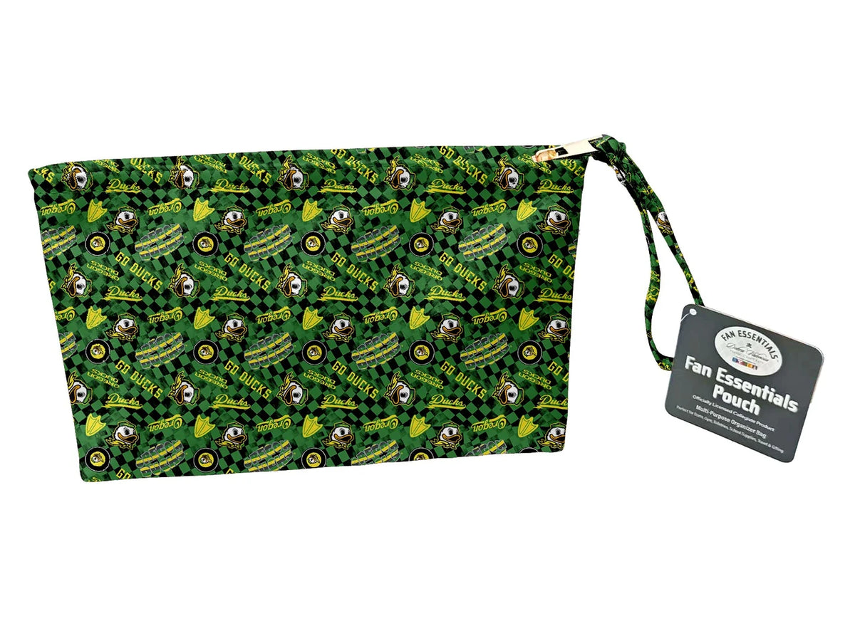 Oregon Ducks NCAA Collegiate Bag Pouch Large Medium and Wristlet Collection Sykel Enterprises OR-5006