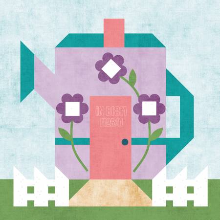 2026 Our Town Kit of the Month Club-February In Bloom Floral Riley Blake Designs RB-KTOT-47083