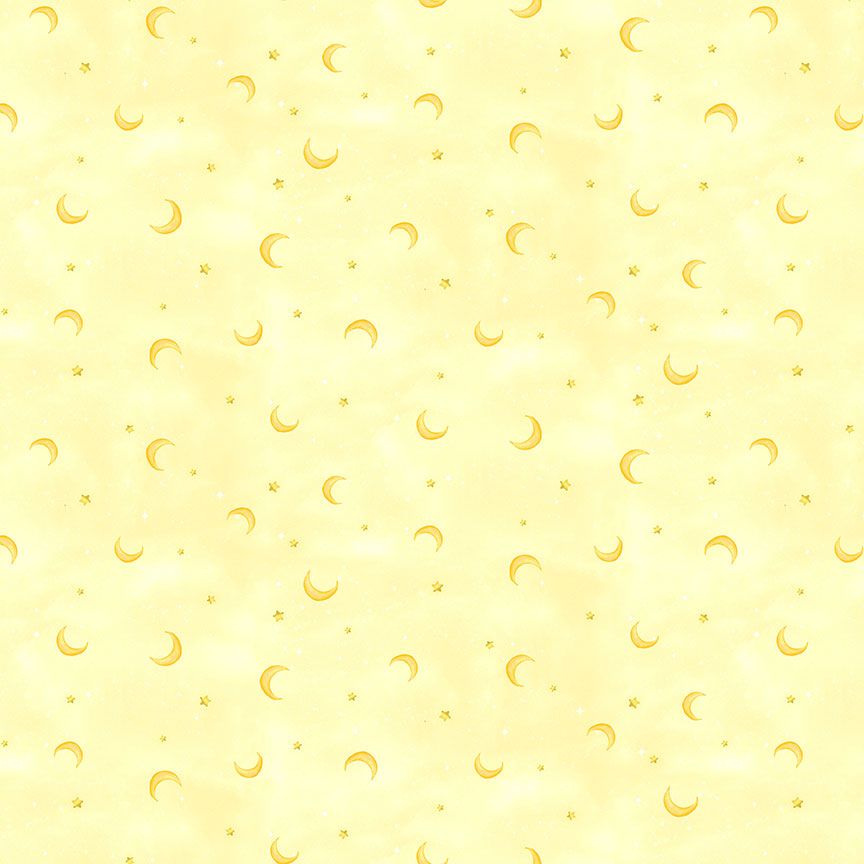 Owl Always Love You Moon Stars Yellow Timeless Treasures Cotton Fabric TT-Star-CD3243-Yellow
