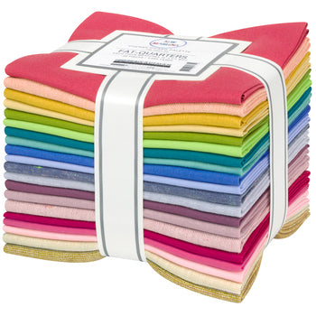 Palette Picks Cherry Fat Quarter Bundle 18"x21" 20pcs Sew Mariana Robert Kaufman Cotton Fabric RK-FQ-2207-20