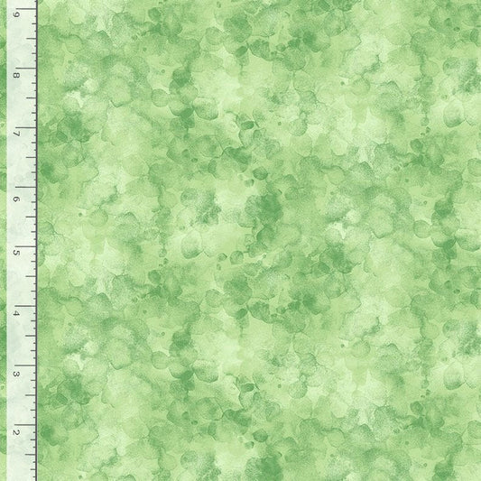 Pansy Perfection Solid-ish Watercolor Texture Pistachio Kimberly Einmo Timeless Treasures Cotton Fabric TT-KIM-CD6100-PISTACHIO