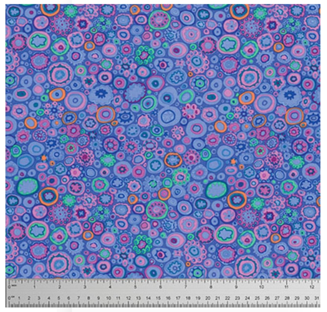 Paperweight Blue Classics Kaffe Fassett Collective Free Spirit Fabrics Cotton Fabric FS PWGP20.BLUEX