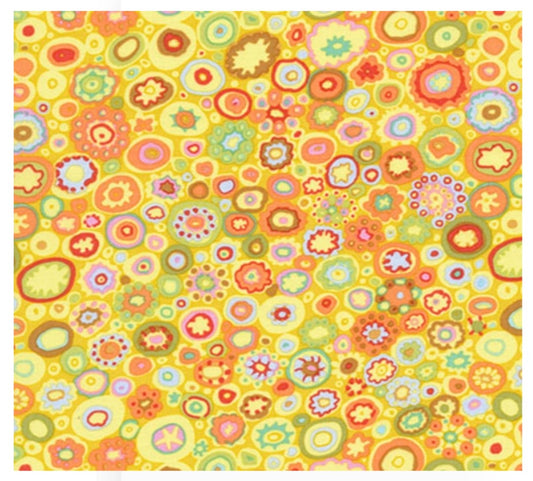 Paperweight Yellow Classics Kaffe Fassett Collective Free Spirit Cotton Fabric FS PWGP20.YELLO