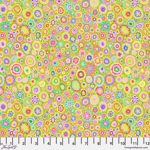 Paperweight Lime Classics Kaffe Fassett Collective Free Spirit Cotton Fabric FS-GP20.LIME
