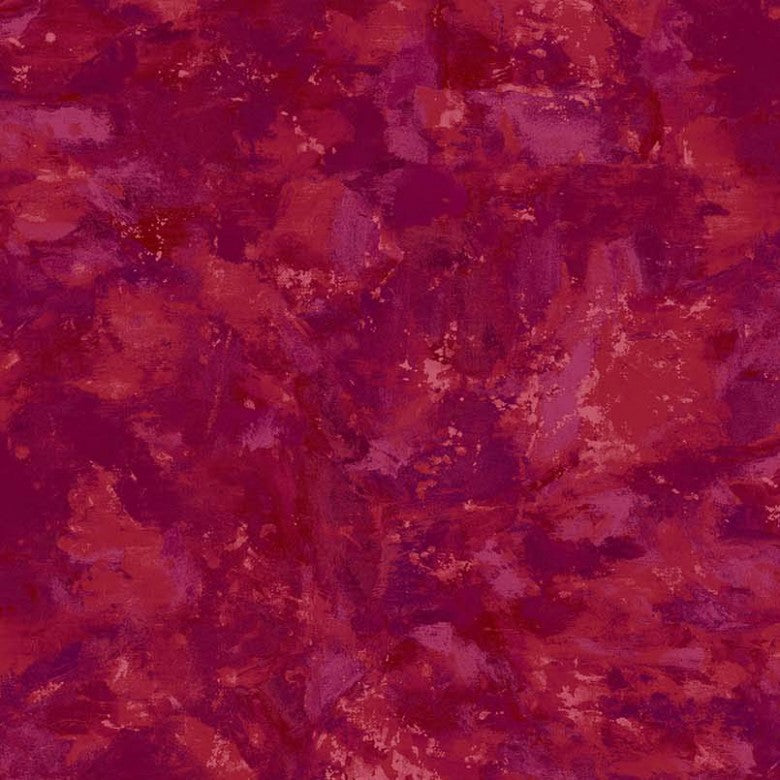 Patina Texture Cherry Red Michael Miller Cotton Fabric