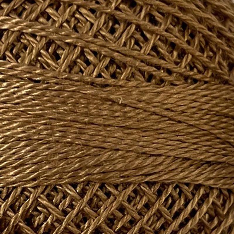 Pearl Cotton Solid 12wt Thread Antique Gold Valdani VL-PC12-853