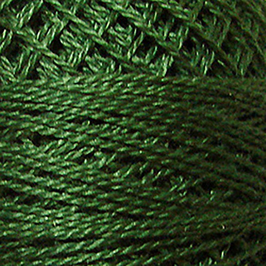 Pearl Cotton Solid 12wt Thread Forest Green Valdani VL-PC12-039