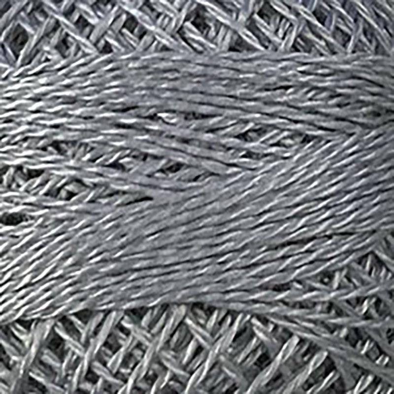 Pearl Cotton Solid 12wt Thread Pearl Gray Valdani VL-PC12-118
