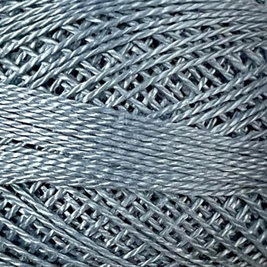 Pearl Cotton Solid 12wt Thread Smokey Teal Valdani VL-PC12-031