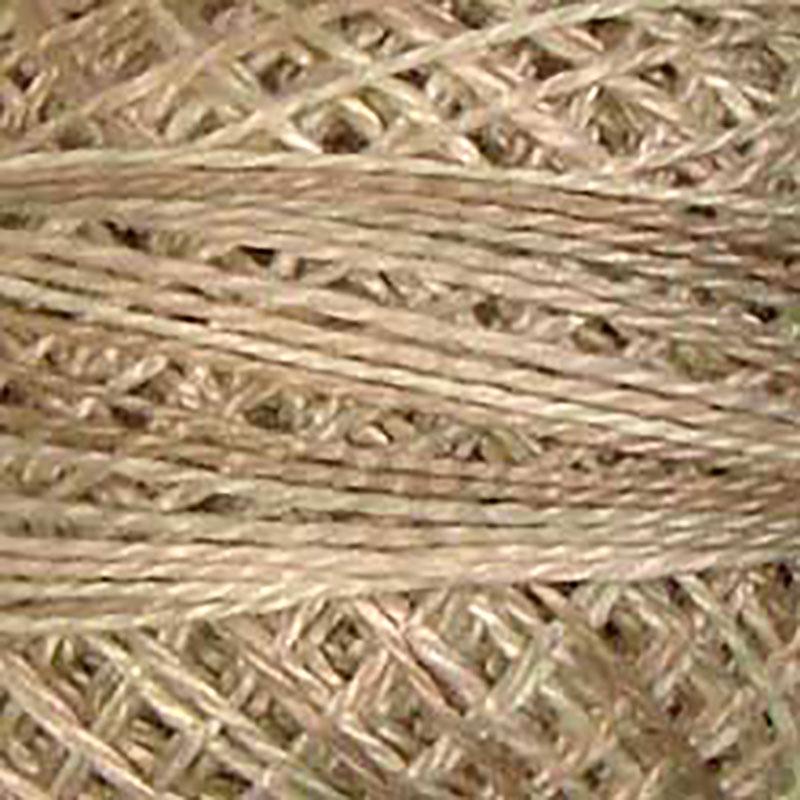 Pearl Cotton Variegated 12wt Thread Aged White Light Valdani VL-PC12-P4