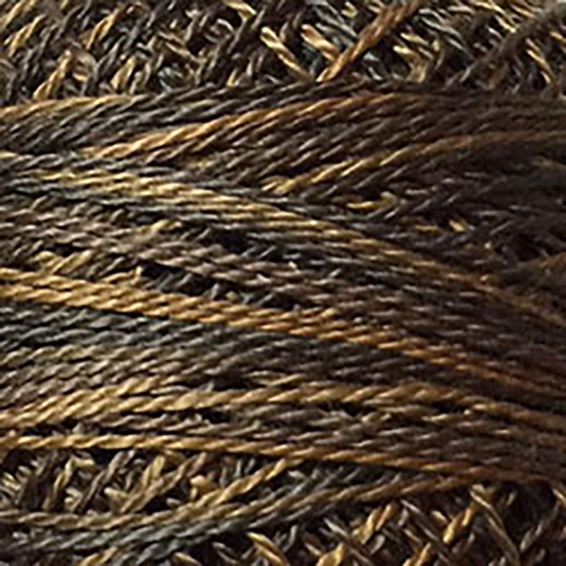 Pearl Cotton Variegated 12wt Thread Bronze Valdani VL-PC12-P9
