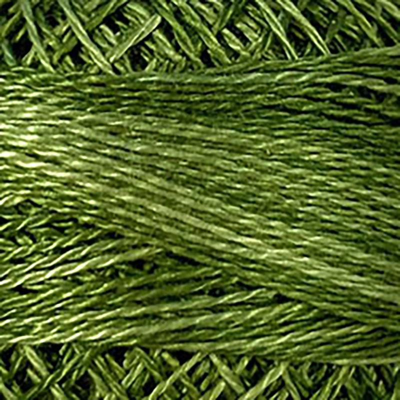 Pearl Cotton Variegated 12wt Thread Morning Grass Valdani VL-PC12-O560